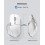 TeckNet TECKNET Bluetooth Mouse, Wireless Mouse with Thumb Scroll, White 6