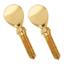 2pcs Saxophone Neck Screw Replacement Set, Brass Tighteners for Alto Tenor Soprano, Secure Fit