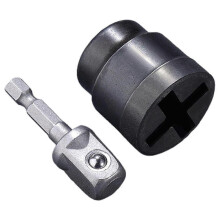 Power Socket Adapter for Scissor Jacks - Universal Drill Fit, for RV, Trailer, Car Maintenance