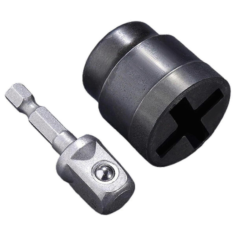 Power Socket Adapter For Scissor Jacks - Universal Drill Fit, For Rv, Trailer, Car Maintenance 9152359367707