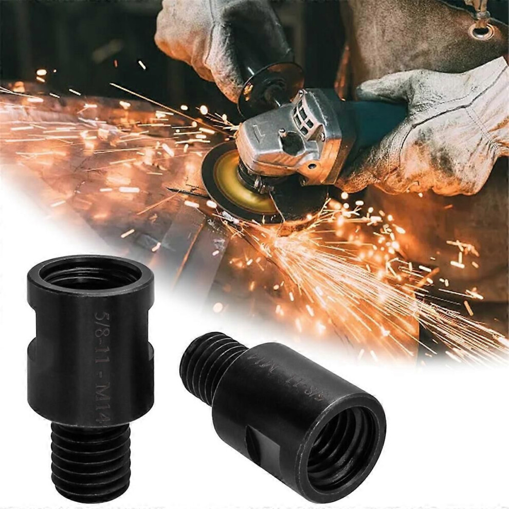 Photos - Cable (video, audio, USB) 2pcs 5/8 Inch-11 to M14 Adapter Angle Grinder Thread Converter Adapter Shaft Connector for Diamond C