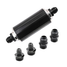 Fuel Filter 50mm Cleanable AN6 AN8 AN10 Adapter Universal Car Accessories