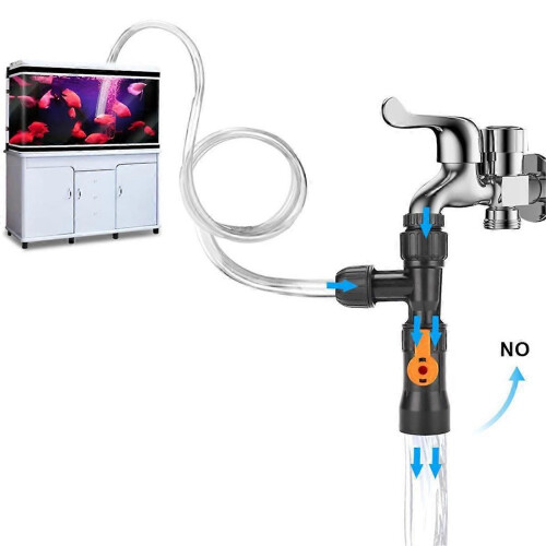 Εργαλεία καθαρισμού ενυδρείου χωρίς κουβά για αλλαγή νερο 2
