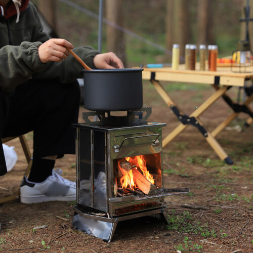 Collapsing Barbecue Barbecue With Side Air Outlet To Improve 1