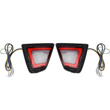 Car LED Rear Bumper Lights Daytime Running Lights Turn Signals Reversing Lights Brake Lights for Fit