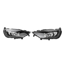 1Pair Front Anti-Fog Light LED Driving Fog Lamp for Volvo XC60 S90 V90 XC90 16-22 32337364 32337365 31434666 31434667