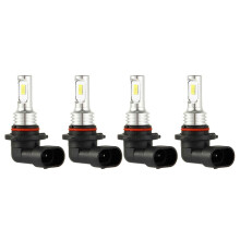 4x 9005 HB3 LED-strålkastarlampor, helljus 35W 4000LM 6000K vit, hög effekt