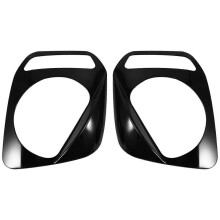 Car Headlight Lamp Cover Headlight Protector Frame Trim Sticker Accessories for Jimny 2007-2017