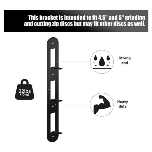 Vertical Wall Mount Grinding Wheel Organizers Large Capacity-2 1