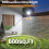 Clip on Solar Street Light Wall Light with Motion Sensor 92 LEDS Waterproof Security Light for Chain 3