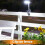 Clip on Solar Street Light Wall Light with Motion Sensor 92 LEDS Waterproof Security Light for Chain 4