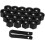 20 Pcs Universal 21mm Black Wheel Nut Covers, Lug Nut Caps, Screw Protectors 1