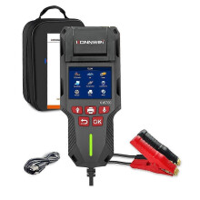 KONNWEI KW700 12V/24V Batterietester (10–2000 CCA) mit Drucker, Anlasserladetest, Batterietest- und