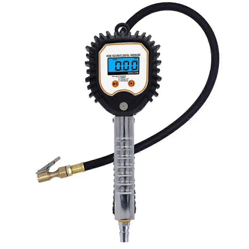 High-Precision Digital Tire Inflation Tire Gauge Tire Fast Inflator Tyre Pressure Monitoring Tool Barometer 9152359367431