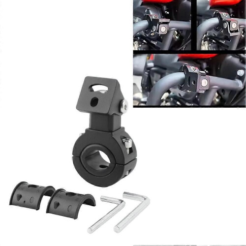 Motorcycle Headlight Mount Spotlight Bracket Adjustable Bumper Fog Light Holder Motorcycle Accessories