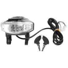 60V Angel Eyes LCD Lichtgeschwindigkeitsanzeige Batterie Hupe Scheinwerfer Schalter Schlüssel für Citycoco