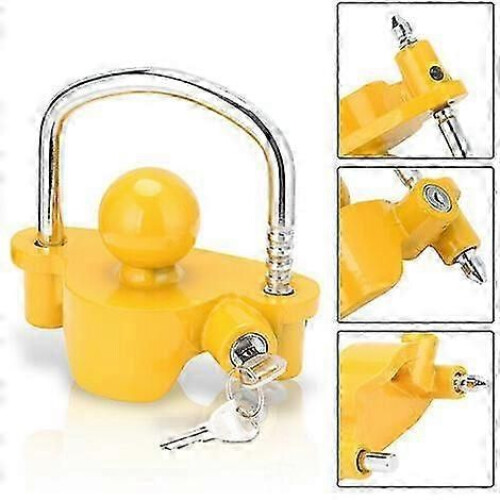 Anti-Theft Trailer Lock Device with Secure Lock Border for Enhanced Security