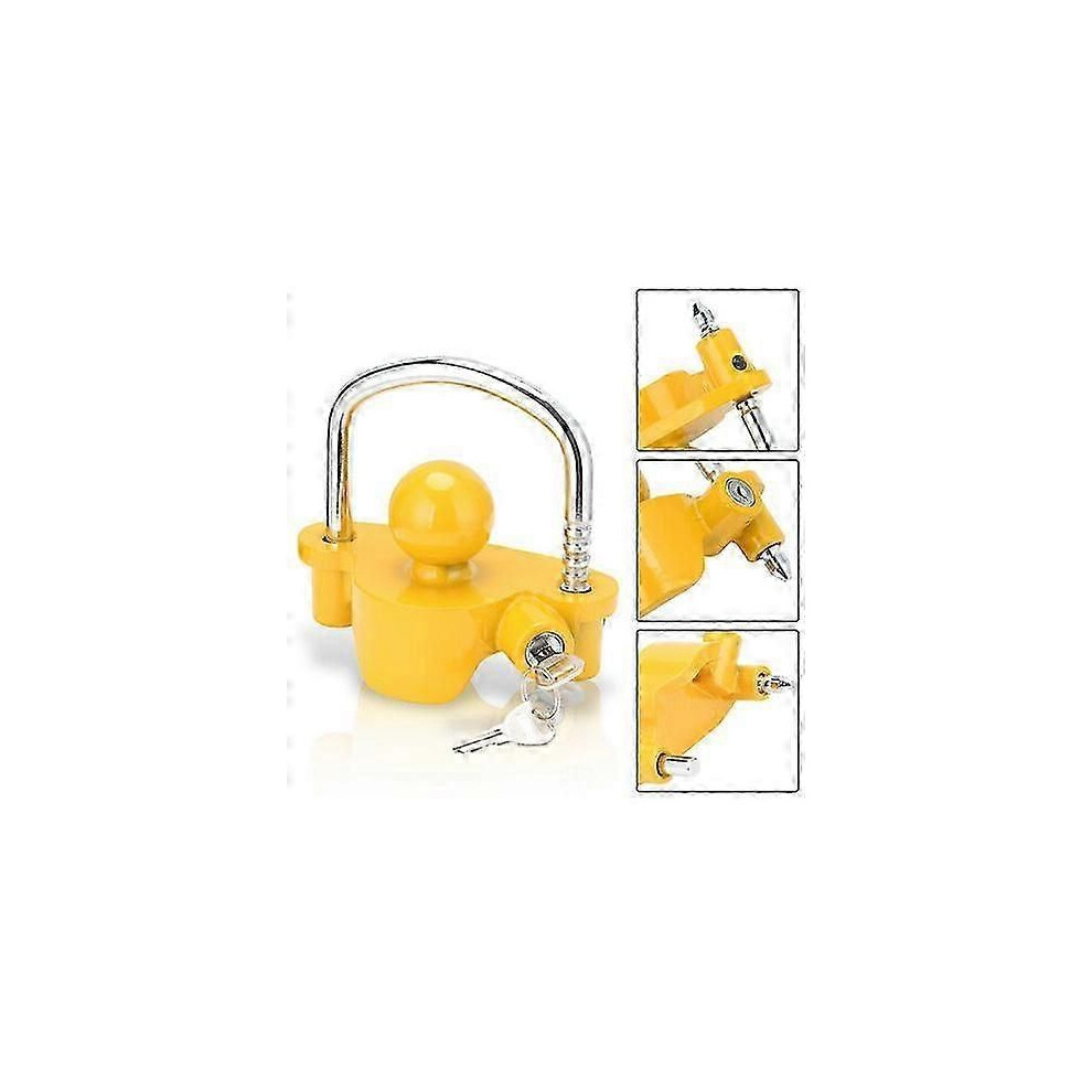 Anti-Theft Trailer Lock Device With Secure Lock Border For Enhanced Security 9152359366519