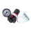 AR2000 G1/4'' Thread Air Control Compressor Pressure Relief Regulator Valve with Fitting 1
