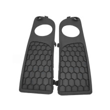 1 Pair Front Bumper Fog Lamp Frame Fog Lamp Grille Cover with Electric Eyes 30744114 30744115 for V7