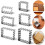 Blessing Frame Cookie Mold Wave Rectangular Cookie Cutter Wedding Fondant Cake Decoration Baking Mold 2