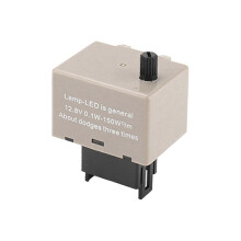 8 Pin Adjustable LED Flashing Speed Relay for Turn Signal Blinker Light Bulbs Japanese Car Vehicle A