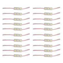 20pcs SMD LED Module Lighting IP67 Waterproof 3 LED Back Lights DC12V 1.5W Mirror Light Led Module