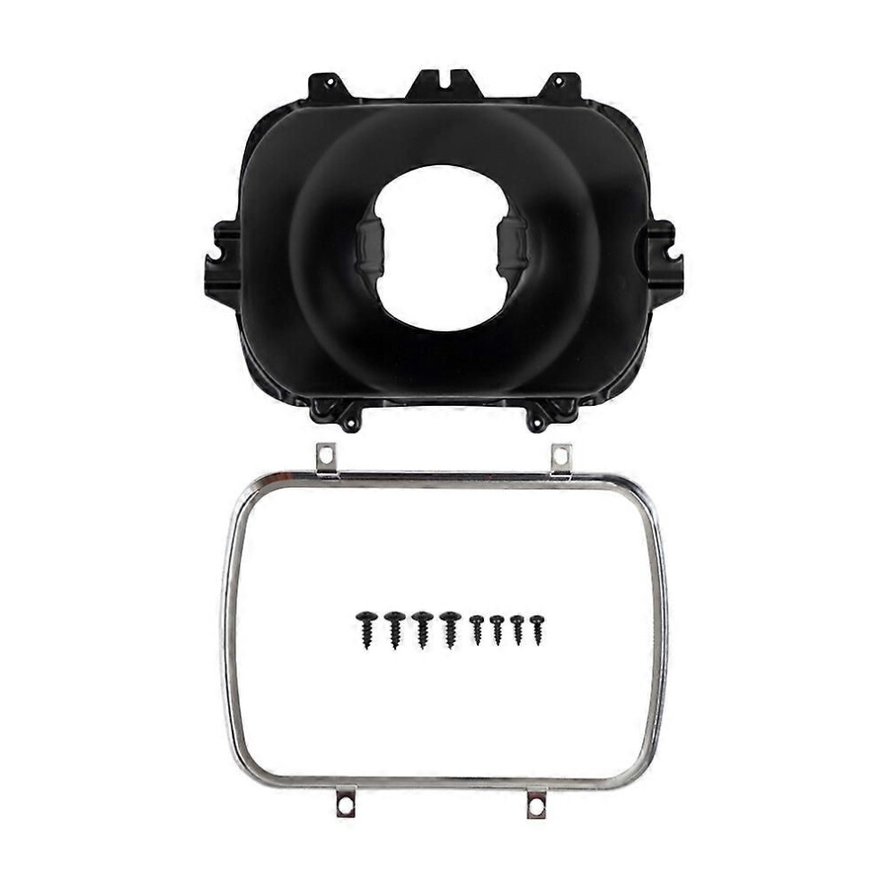 42437 Headlight Bucket Kit, 5X7 Headlight Mounting Fit For Chevy Suburban Gmc Yukon Pontiac Cadillac Escalade Buick 9152359348416