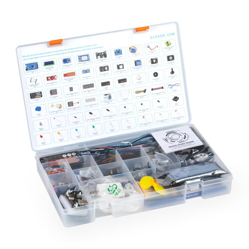ELEGOO Mega R3 Project The Most Complete Ultimate Starter Kit Barebone PCs Compatible with Arduino IDE with Tutorial 1