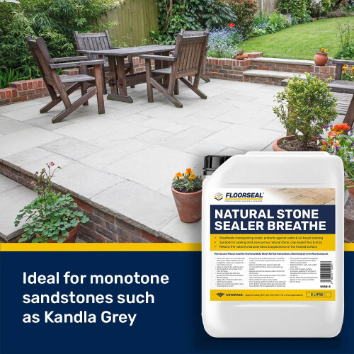 Natural Stone Sealer Breathe 5 Litre 2