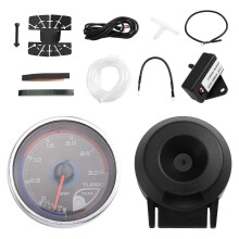 Car Turbo Boost Gauge 12V Turbo Boost Gauge 0-3BAR Universal Gauge Car Meter