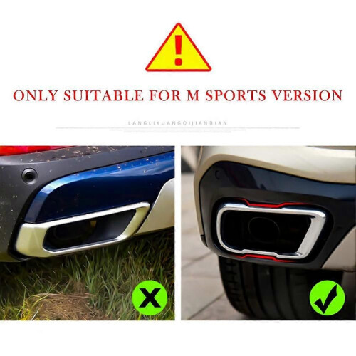 Για BMW X5 G05 2021 2022 Αυτοκίνητο Σιγαστήρας Εξάτμισης Κάλυμμα 1