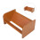 Bamboe Opberger - Schuin Vinyl Display - Desktop Boekrek 5