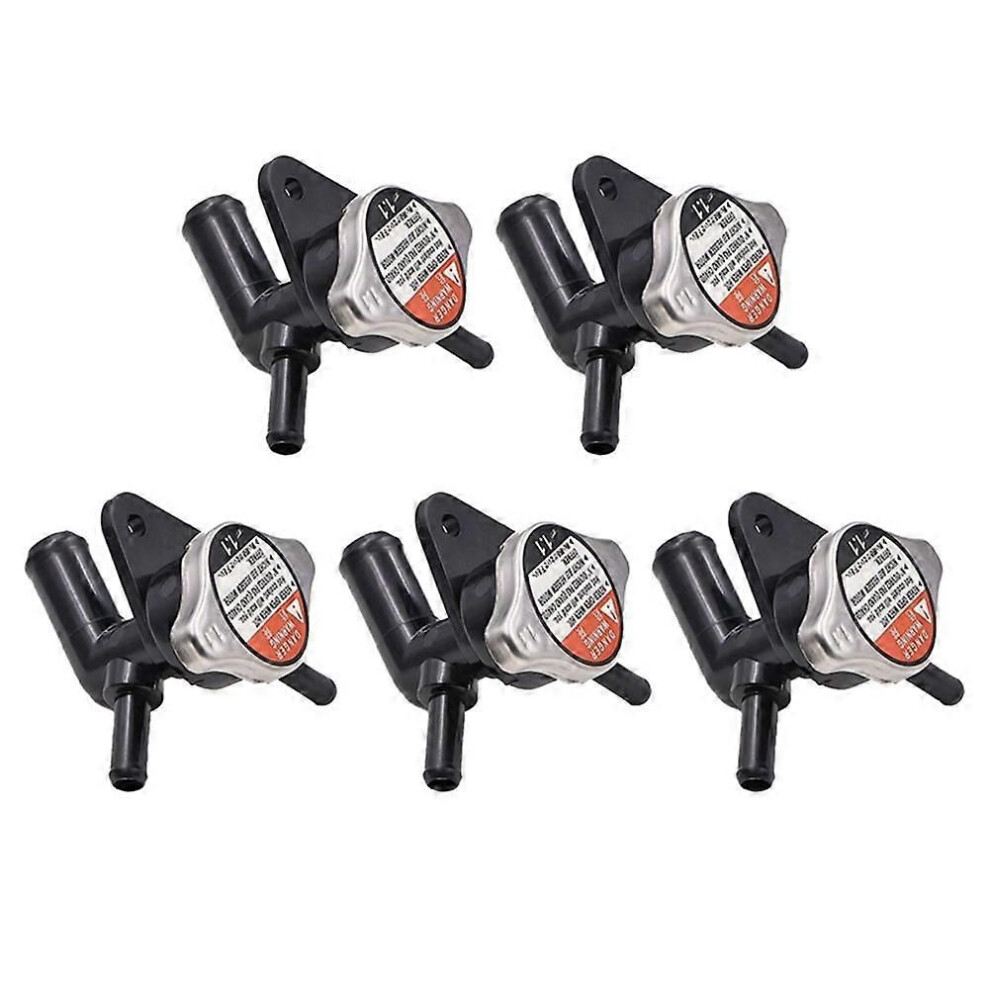 5Pcs Cooling System Filler Neck Radiator Cap Set For 5 6 2.3L L4 2006-2010 Lfb7-15-17Ya Lfb71517ya 9152359484466