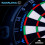 Mission Darts | Samurai 4 | Professional Bristle Dartboard | Knife Wire | White OR Graphite Spider Edition (Graphite) 2