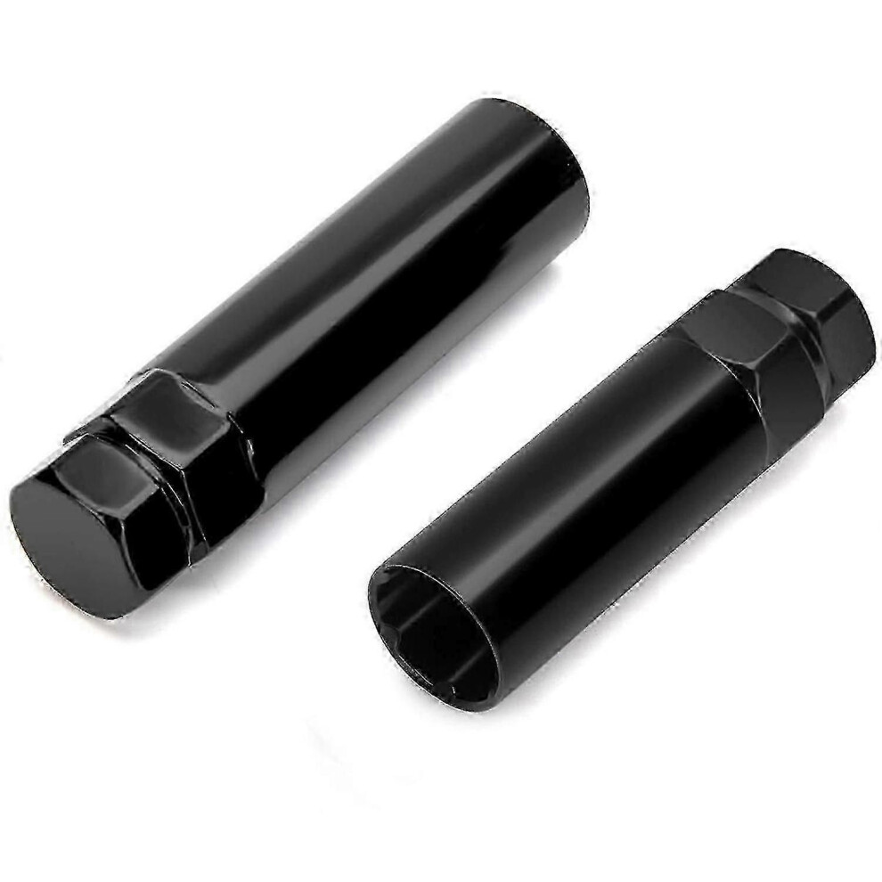 6 & 7 Spline Socket Wrench For Aftermarket Lugnuts 14X1.5 & 14X2.0 - Fuel Rim Nut Key Tool 9152359368018