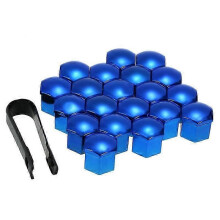 20pcs Universal 17mm Wheel Nut Covers Lug Nut Caps Screw Protector for Car Wheels