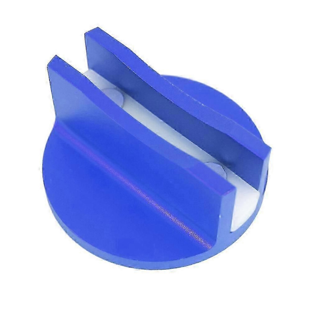 Universal Magnetic Slotted Aluminum Jack Puck Pad With Grooved Pinch 9152359368162