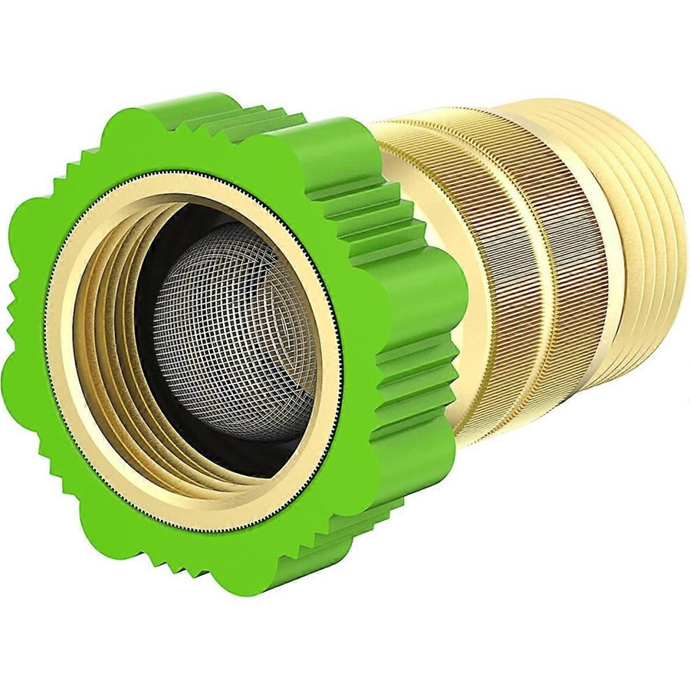 Rv Water Pressure Regulator 40-50 Psi, Brass Free-Lead 3/4Inch Hose Thread & Inlet Filter Water Pre 9152359363983