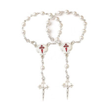 2 Pcs Rosary for Car Steering Wheel Rosary Car Interior Rear View Mirror Charm Auto Decor
