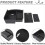 Center Console Organizer Armrest Storage Box Tray compatible for Q50 4