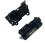 1Set/4pcs Front/Rear Inside Door Handle Pull Chrome+Black for 2008-2013 69205-20210 69206-20210-C0 4
