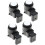 4PCS PDC Parking Sensor compatible for -BMW 1ER E81 E87 E88 3ER E90 E92 E93 X1 E84 E89 66206935598 6935598 1
