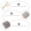 2pcs Drumsticks with Non Slip Handle Balanced Weight Comfortable Grip for Practice and Performance 5