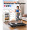 Superun Raceable Walking Pad with App Control, Under Desk Treadmill 3