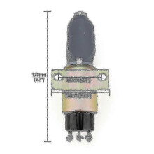 Cummins 24V Shut Off Solenoid SA-3766T Stop Part 3864274 1751-24E Engine Fuel Shutoff Valve