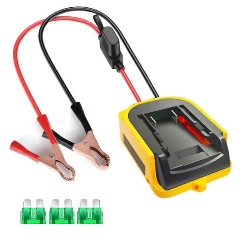 20V litiumjonbatteri biladapter för startkablar bilstartkablar