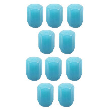 10pcs Luminous Valve Stem Cap Car Tire Valve Cap Luminous Personality Motorcycle Electric Vehicle Se