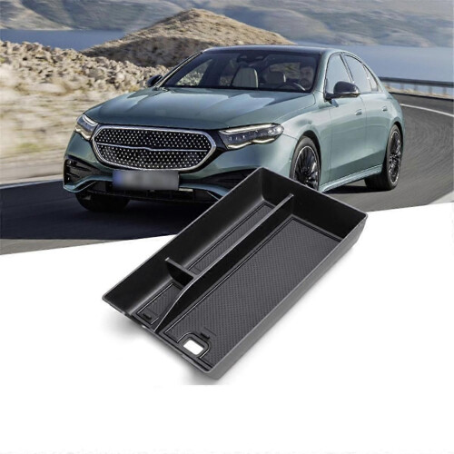 Car Central Control Armrest Box Storage Box for E Class W214 V214 E200 E260 E300 2024 Interior Accessories 1