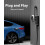 bokman EV Charger Type 2 to 3 Pin Plug 2.3kW 15M 2